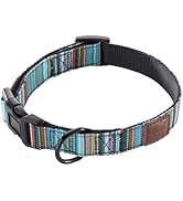 Embark Adventure Dog Collar – Stylish & Durable Nylon Dog Collars for Small Dogs, Comfortable Pet...