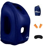 Inflatable travel pillow for sleeping in airplanes travel essentials inflatable travel bed for kids
