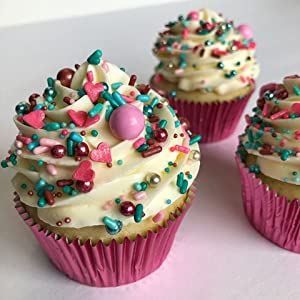 Pink Cupcake Liners