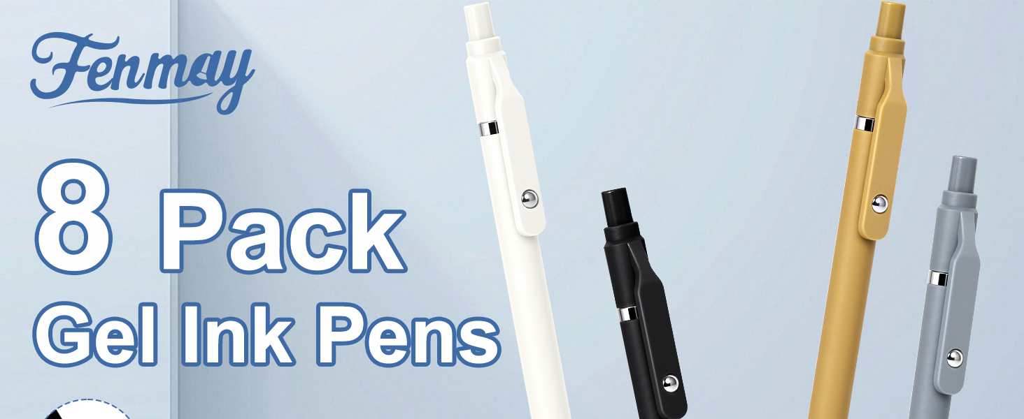 Gel pens