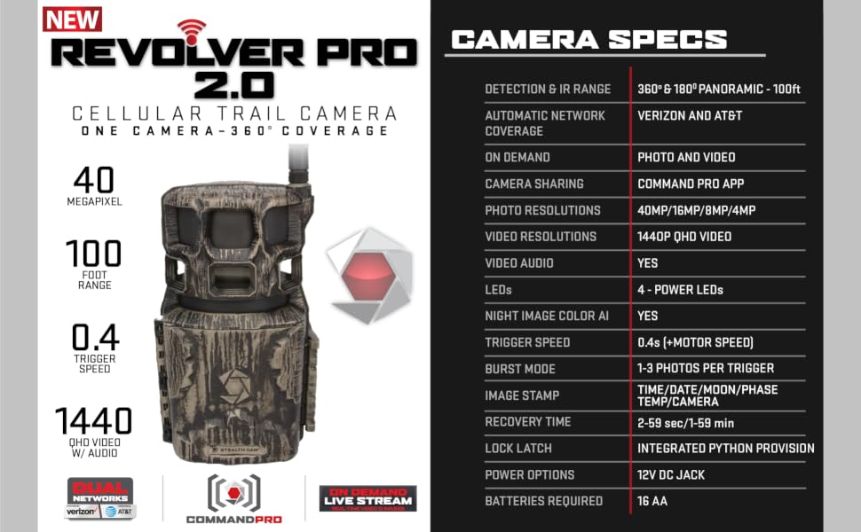 stealth cam revolver pro 2.0