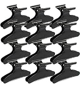 Ondder Hair Clips for Styling Sectioning Black Butterfly Hair Clips Clamps Claws Pro Salon Hair C...