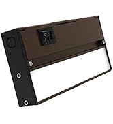 NICOR Lighting NUC508SOB NUC(v5) Undercabinet Light, 8, Oil Rubbed Bronze