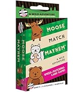 Moose Match Mayhem - by Taco Cat Goat Cheese Pizza – A Wild Adventure, Speed-Matching Card Game! ...