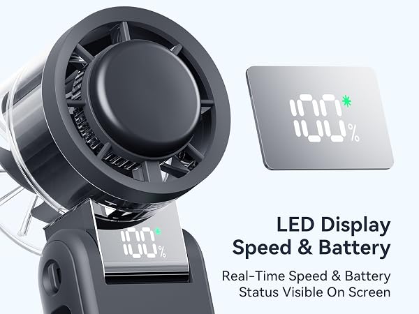 LED Display Speed & Battery