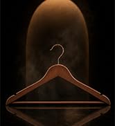 walnut wooden hangers