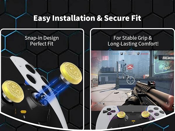 interchangeable Thumbsticks for PS5 Edge Controller
