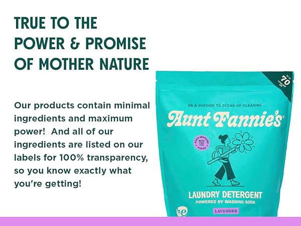 True to the Power & Promise of Mother Nature.