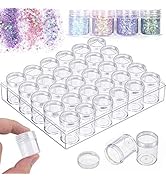 BigOtters 5D Embroidery Diamond Storage Box, Bead Storage Containers with Lids Bead Organizer Sma...