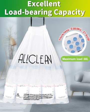 Outstanding load-bearing capacity kitchen trash bag
