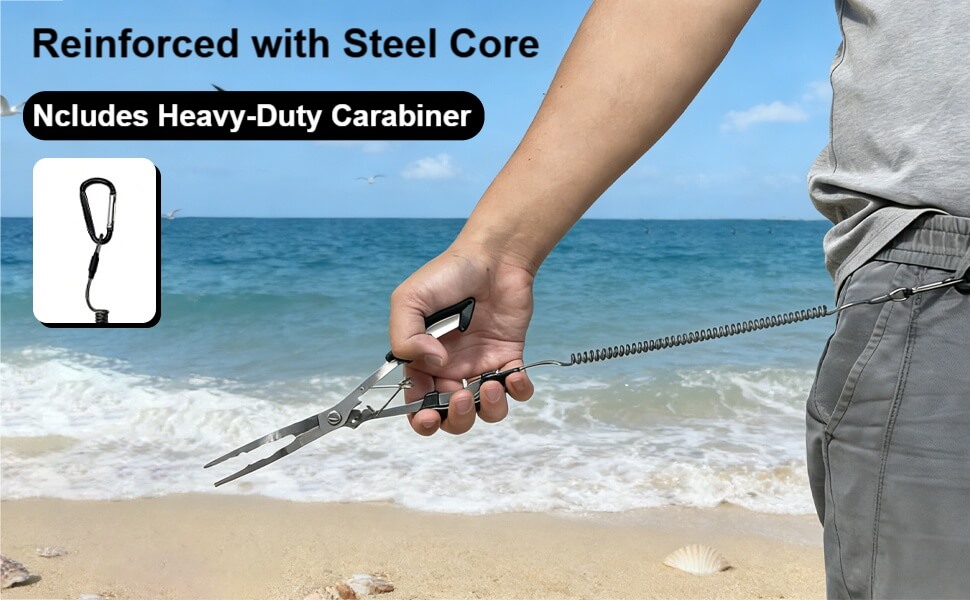 Reinforced with steel core ncludes Heavy-Duty Carabiner gift Present birthday Father's Day man