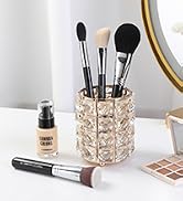 makeup brush set with case