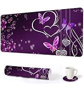 ARTSO Leather Desk Pad, XXL Large Mouse Pad, 35.4" x 15.7" Desk Mat, Waterproof PU Leather Desk B...