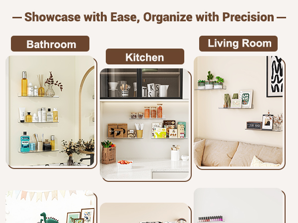 Suitable for bathrooms, bedrooms, living rooms, game rooms, and more.