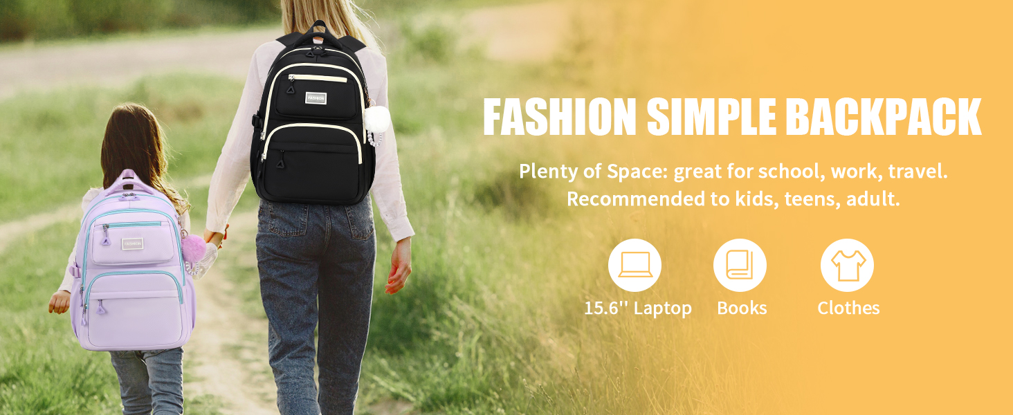 fashion simple backpack