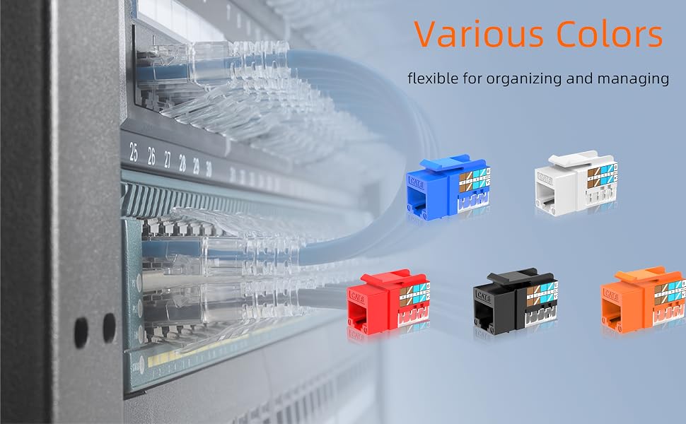 cat 6 keystones rj45