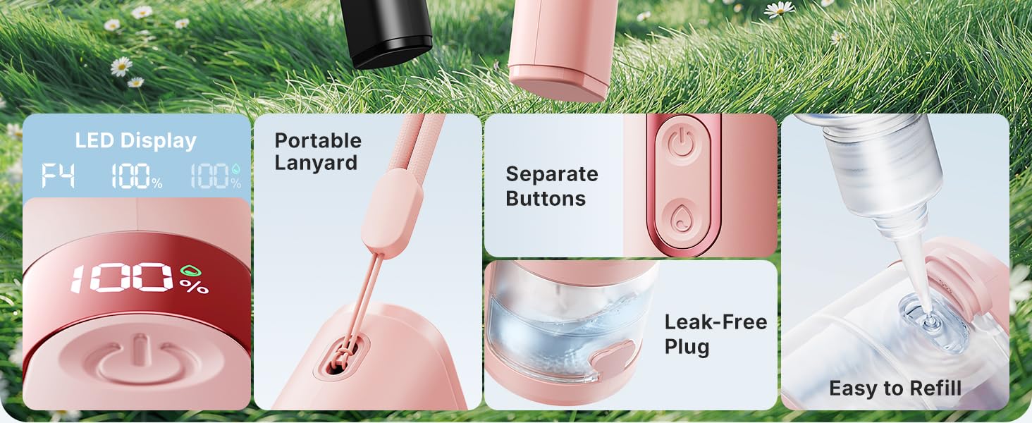 portable misting fan