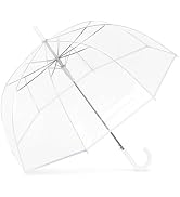 ShedRain Bubble Clear Umbrella, Auto Open, See-Through, Rain & Windproof, for Weddings, Proms and...