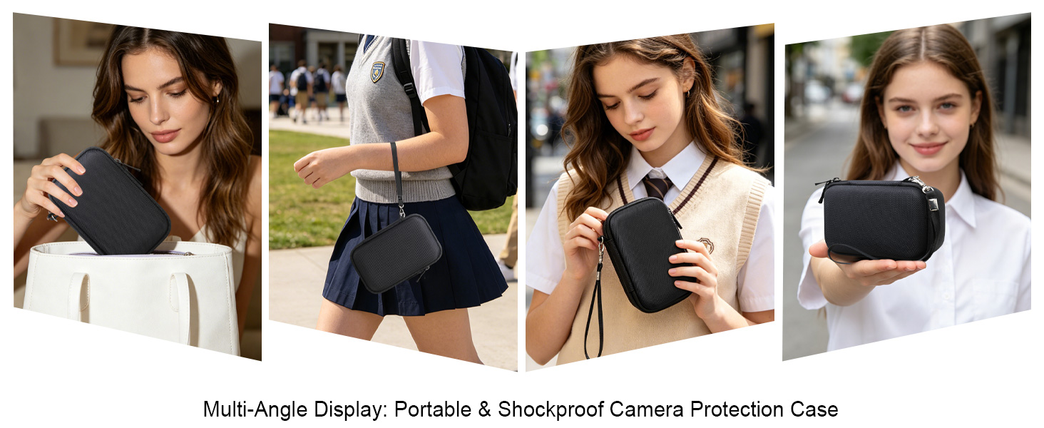 Carrying Case for Sony ZV-1/ ZV-1F/ ZV-1 II Digital Camera forContent CreatorsSony ZV1 Vlogging Bag