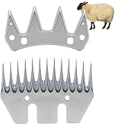 OwnLifeYF Sheep Shears Wool Clippers Universal Replacement Blades, Shearing Comb and Cutter Blade...
