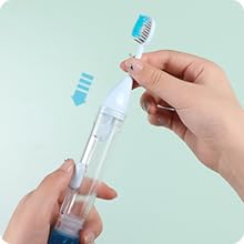 travel toothbrush and toothpaste set