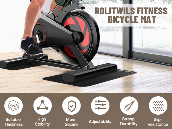 Under Desk Elliptical Mat