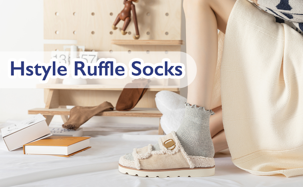 ruffle socks