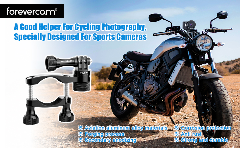 gopro motorcycle handlebar mount