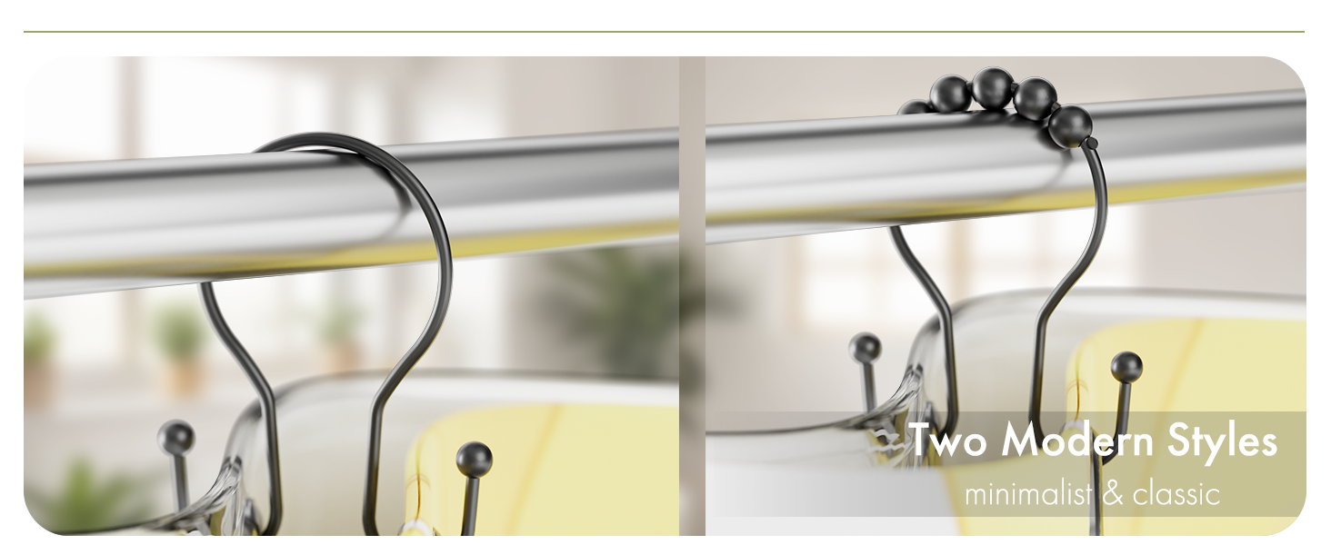 black shower curtain hooks black shower curtain rings shower curtain rings rust proof