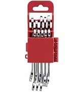 JUSTHESE Mini Wrench Set,Small Combination Wrench Set,10-Piece Midget Wrench,Lightweight,SAE Size...