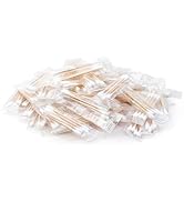 1000 Pack Cotton Swabs, Individually Wrapped Cotton Swab, Individually Wrapped Double Tipped Wood...