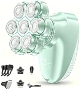 5-in-1 Electric Razors for Women, 7D Magnetic Heads Full Body Shaver, Waterproof Wet Dry Hair Rem...