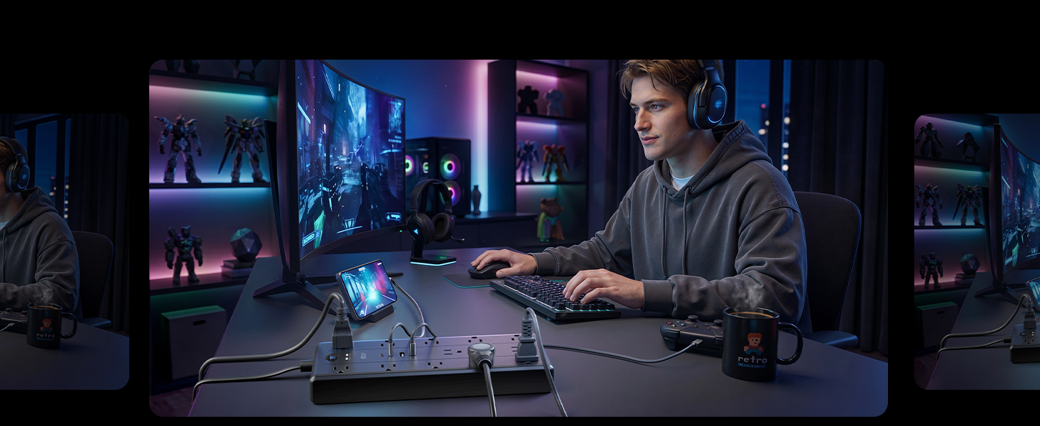 gaming power strip