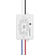 Suraielec Single Wireless Receiver Kit Accessory (Receiver Only, Remote Sold Separately), Program...