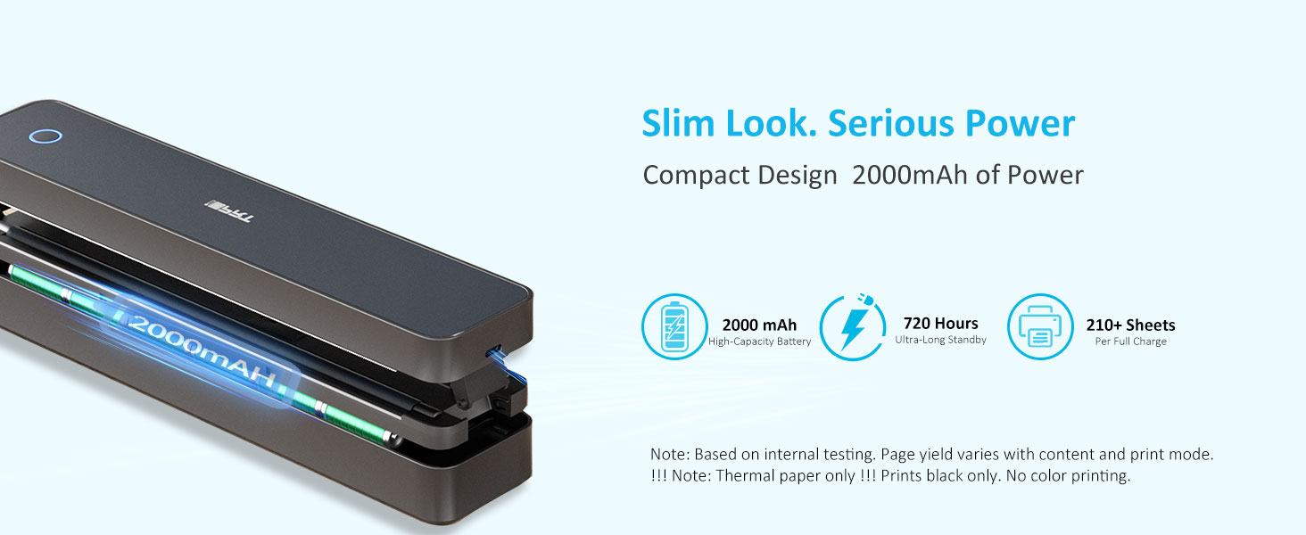 Pottable-thermal-printer