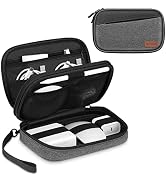 FINPAC Travel Electronic Bag, Portable Cable Organizer Electronic Essentials Pouch Case, Double L...