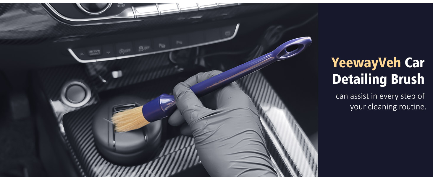 Car Detailing Brush Set