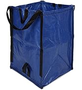 DURASACK Heavy Duty Home and Yard Waste Bag 48-Gallon Woven Polypropylene, Reusable Lawn and Leaf...