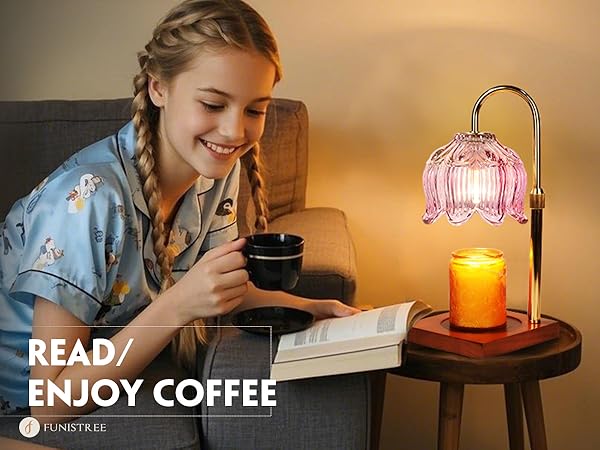 Candle Warmer Lamp with Timer Dimmable