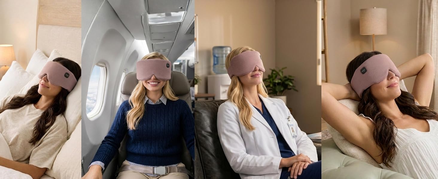 heated eye mask