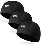 THINDUST 3Pcs Camo Breathable Mesh Skull Cap Cooling Moisture-Wicking Motorcycle Cycling Helmet L...