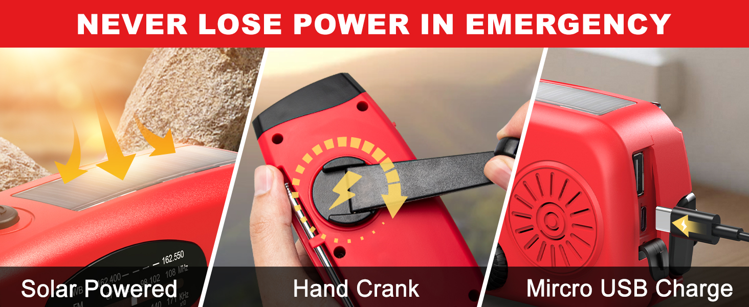 hand crank radio