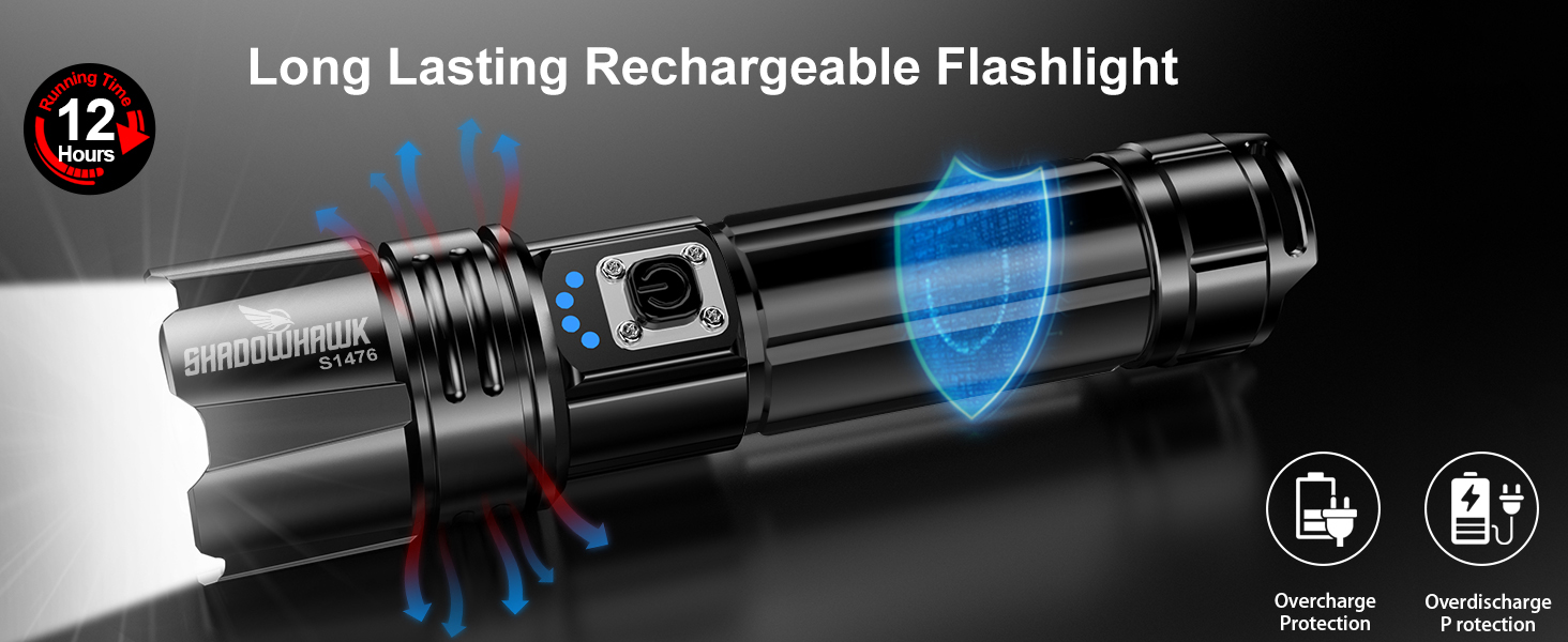 rechargeable flashlights
