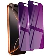 Ifaeveus 2 Pack Privacy Screen Protector for iPhone 16 Pro Max Tempered Glass 6.9inch Private Sav...