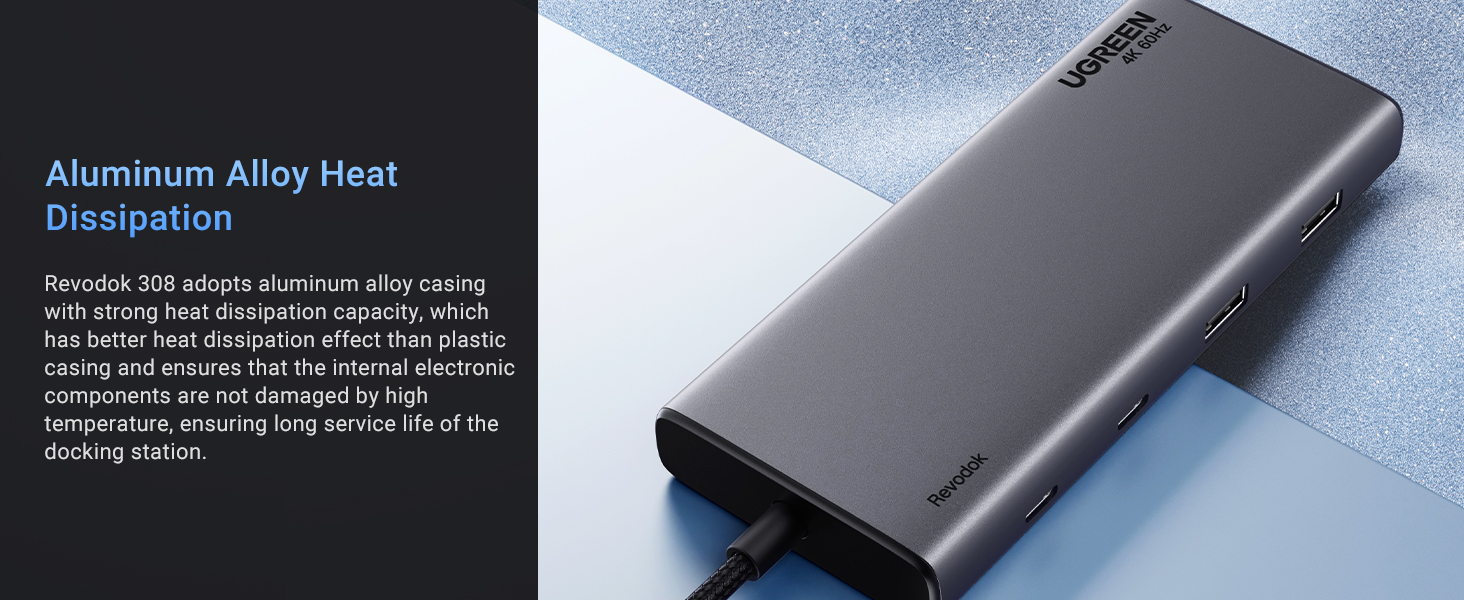 triple display docking station