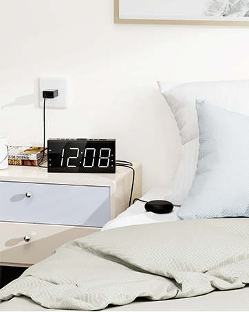 bed shaker alarm clock