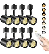 TuyuBEE Remote Control LED Track Lighting Heads H Type Track Light Heads Dimmable, 2000K to 6000K...