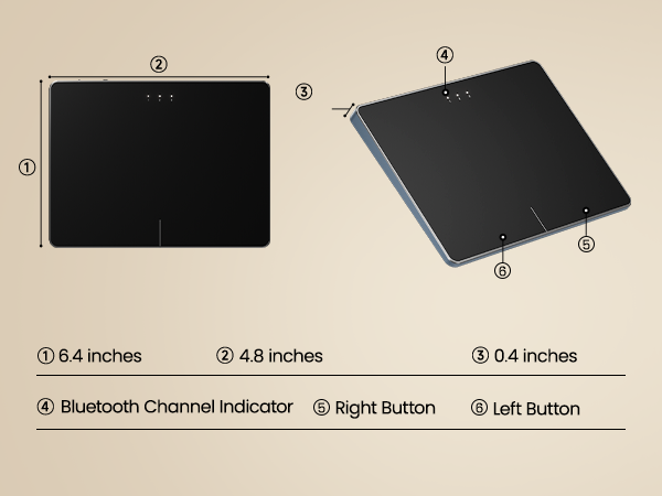Bluetooth Trackpad for Windows 10/11