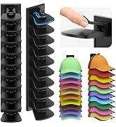 Volnamal Hat Organizer for Baseball Caps, 2 Pack Hold Up to 40 Hats, Hat Rack for Wall Space Savi...