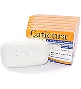 Cuticura Deep Cleansing Face and Body Soap, Dry Skin Formula – Deep Cleansing Bar Soap for Blemis...